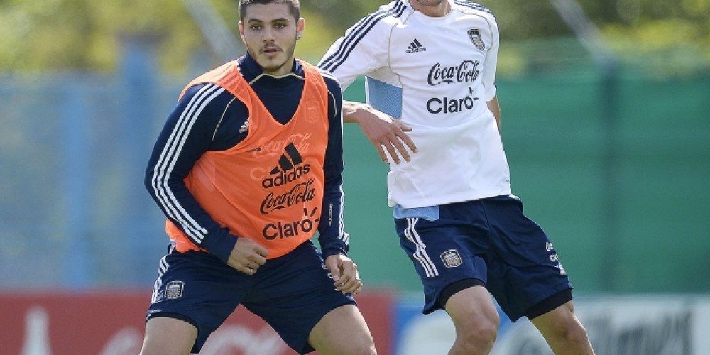 Icardi present&oacute; sus nuevos botines para jugar con la selecci&oacute;n Argentina