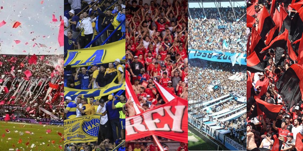 Los cinco equipos argentinos m&aacute;s populares en Instagram durante julio 2020 