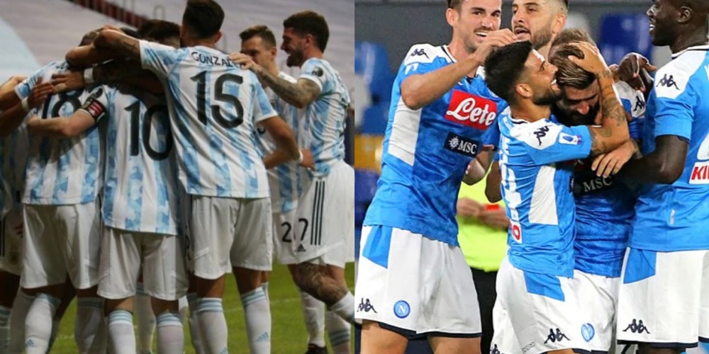 La Selección Argentina y Nápoli se enfrentarán por la Copa Maradona ¿Cuándo fue la otra vez que se cruzaron?