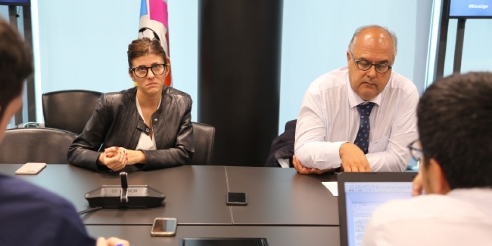 LaLiga y el Ministerio de Seguridad de Argentina avanzan en su colaboración para reforzar la seguridad en los estadios