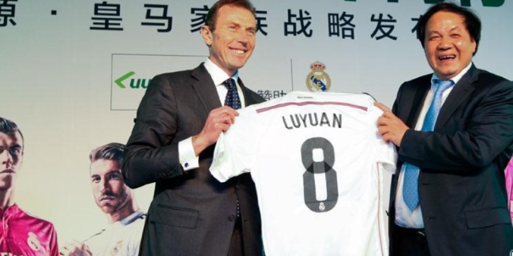 Luyuan es el primer patrocinador del Real Madrid en China