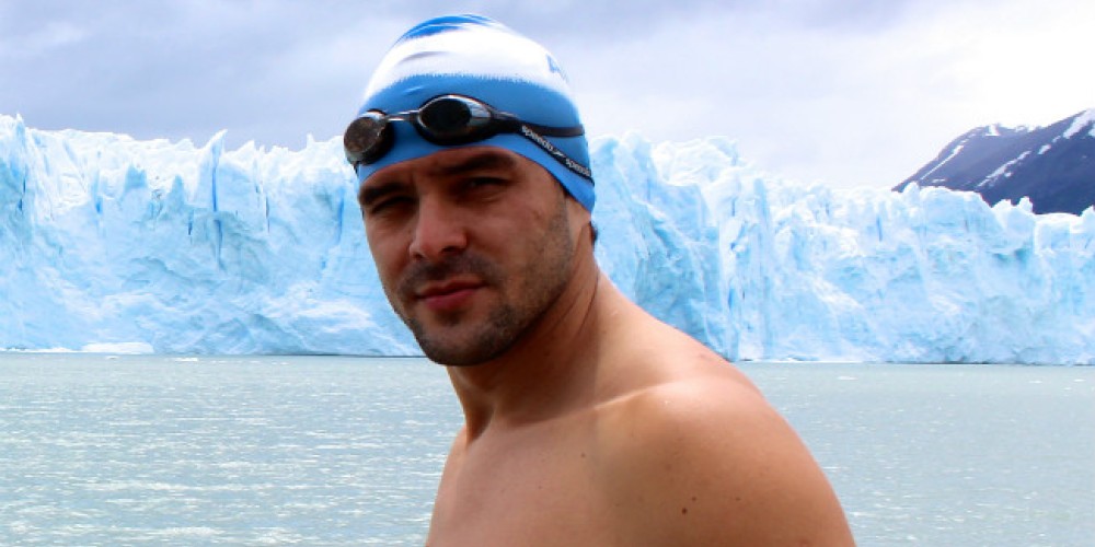 Desafío extremo: un argentino nadará en el Polo Norte.