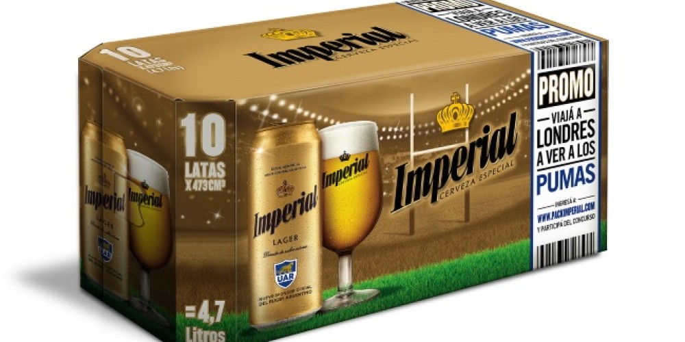 Imperial lanza el nuevo pack de 10 cervezas