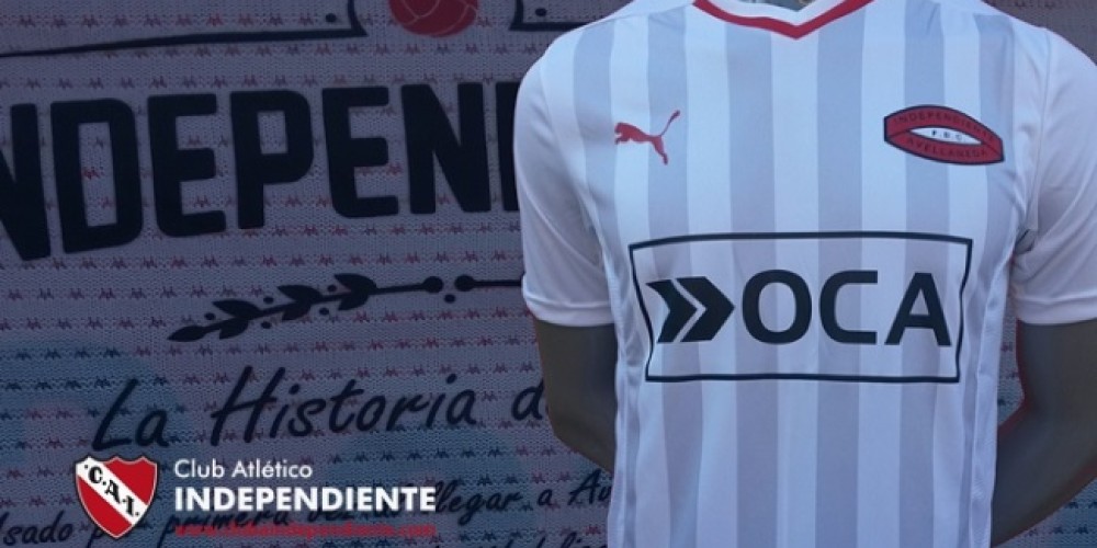 Independiente estren&oacute; su camiseta Puma alternativa 2014/2015