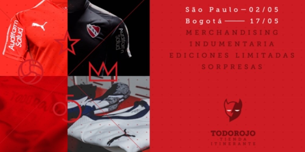 Independiente se convierte en el primer equipo en crear una tienda itinerante para la Copa Libertadores