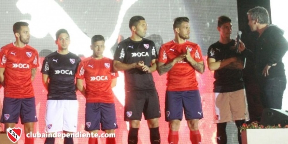 Independiente presentó sus camisetas Puma 2016/17