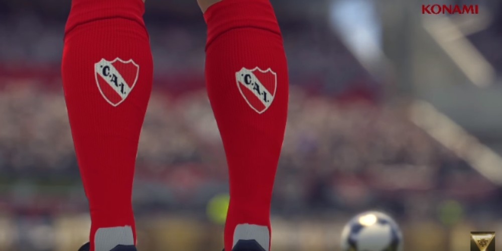 Independiente anunci&oacute; su alianza con Konami para el PES2017