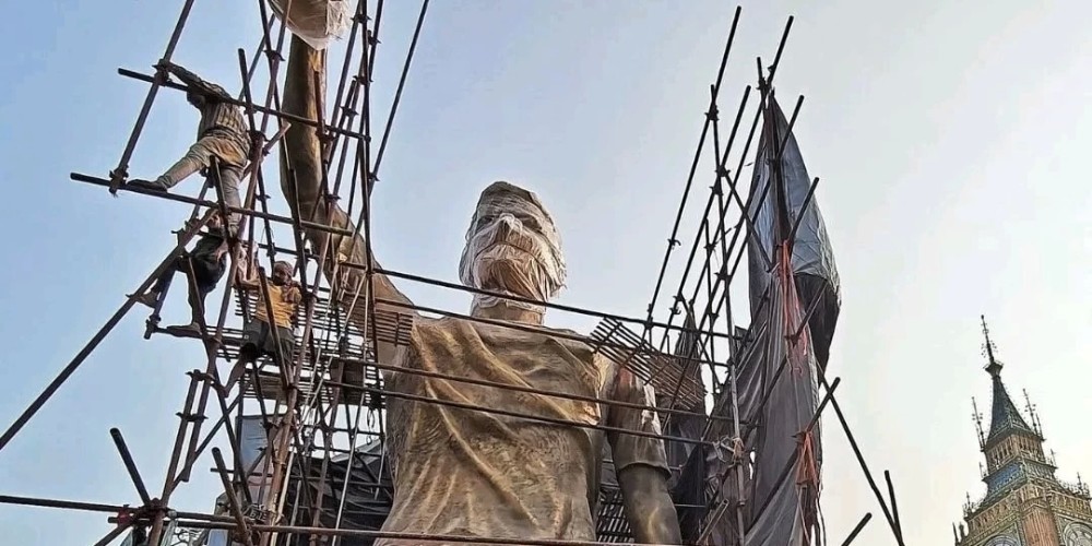 India está construyendo la escultura de Lionel Messi más grande del mundo