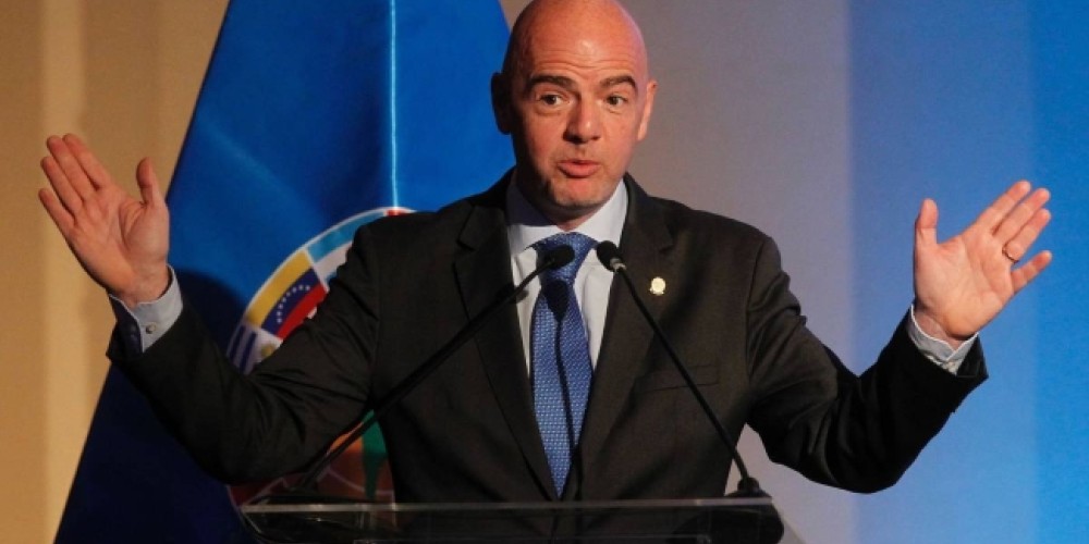Infantino ratificó la ampliación de cupos para la CONMEBOL de cara al Mundial 2026