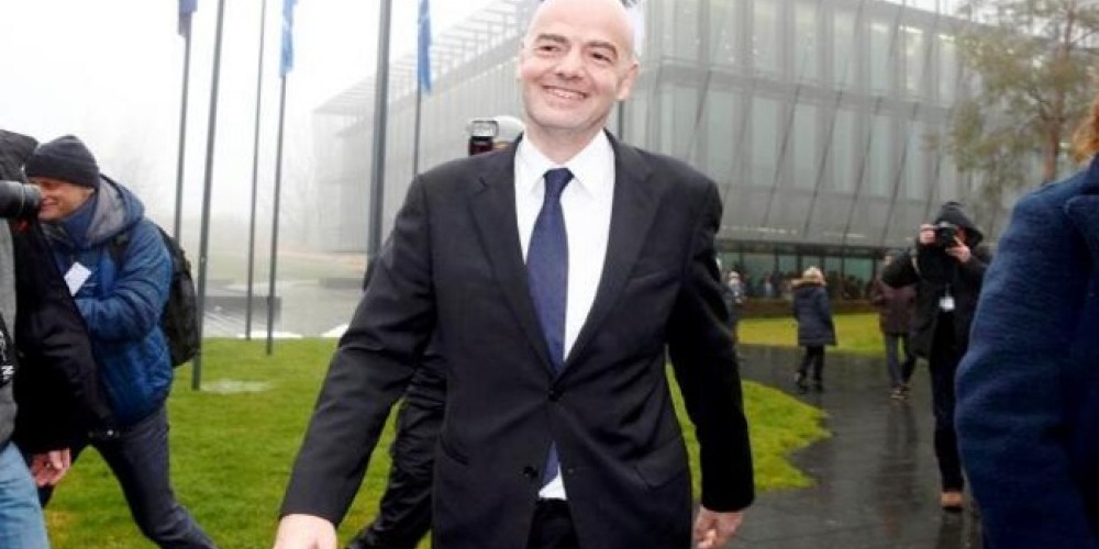 Infantino visitar&aacute; Uruguay para charlar del Mundial 2030 