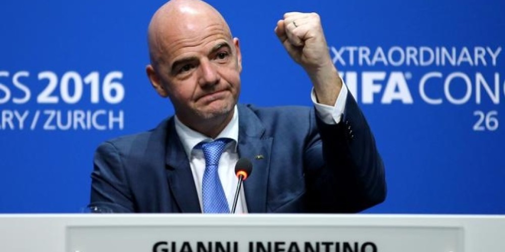 Infantino quiere elegir lo antes posible la sede del Mundial 2026, que ser&iacute;a para CONCACAF