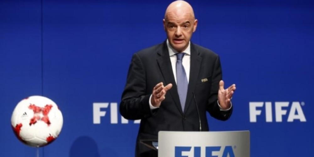 Infantino apoya que el Mundial 2026 tenga hasta cuatro pa&iacute;ses organizadores