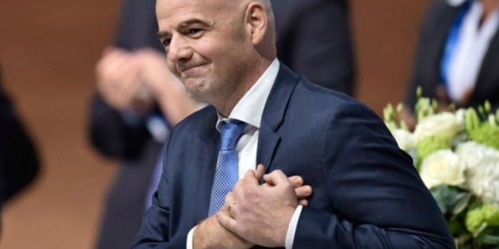 Infantino visitar&aacute; Sudam&eacute;rica: estar&aacute; en Paraguay, Uruguay y Bolivia