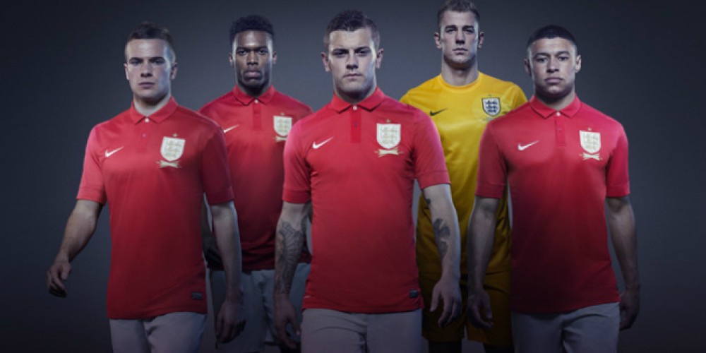 Nike lanz&oacute; la camiseta alternativa de Inglaterra