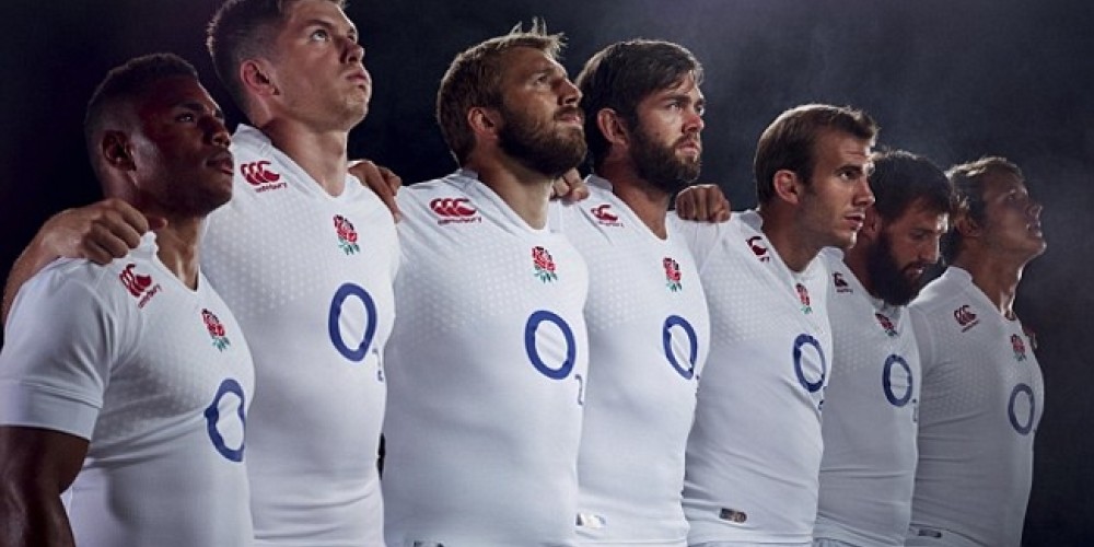 La selección de rugby de Inglaterra ya tiene sus nuevas camisetas Canterbury