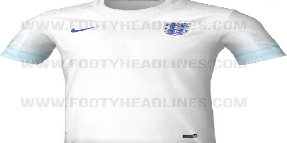 Así será el uniforme de Inglaterra para la Euro