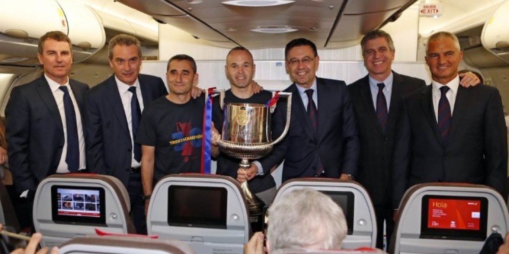 La remera especial que lanz&oacute; el Barcelona para festejar una nueva Copa del Rey