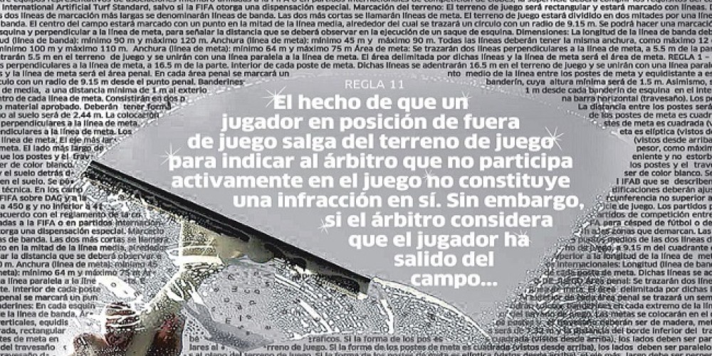 El nuevo reglamento del fútbol mundial tendrá 10 mil palabras más menos