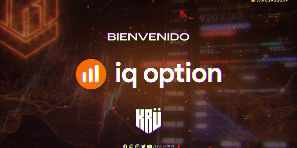 KRÜ Esports presenta a IQ Option como nuevo sponsor
