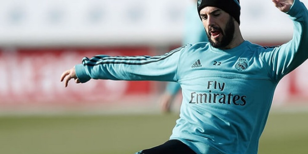 El motivo comercial por el cual Isco se entrena con zapatos negros sin ninguna marca