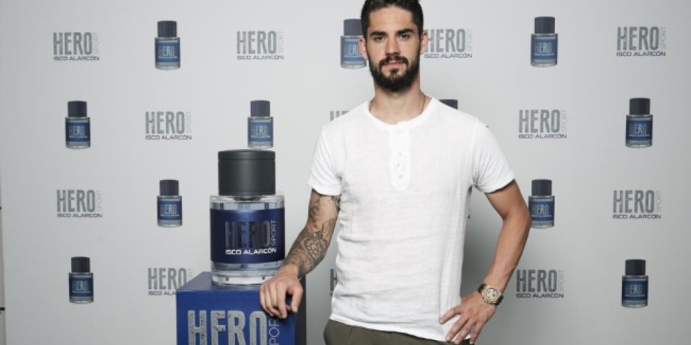 Isco present&oacute; su propia marca de perfumes