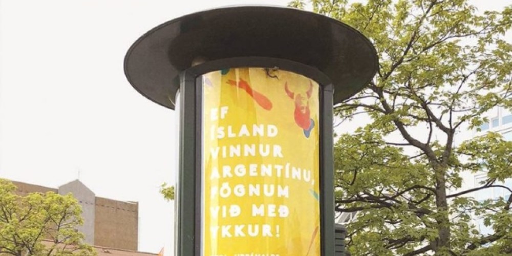 Una marca brasileña ofrece cerveza para todos en Islandia si le ganan el partido a Argentina