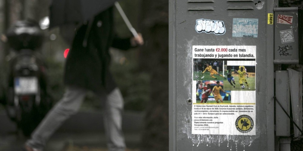 La curiosa propuesta del fútbol islandés para interesados en jugar y trabajar por dos mil euros
