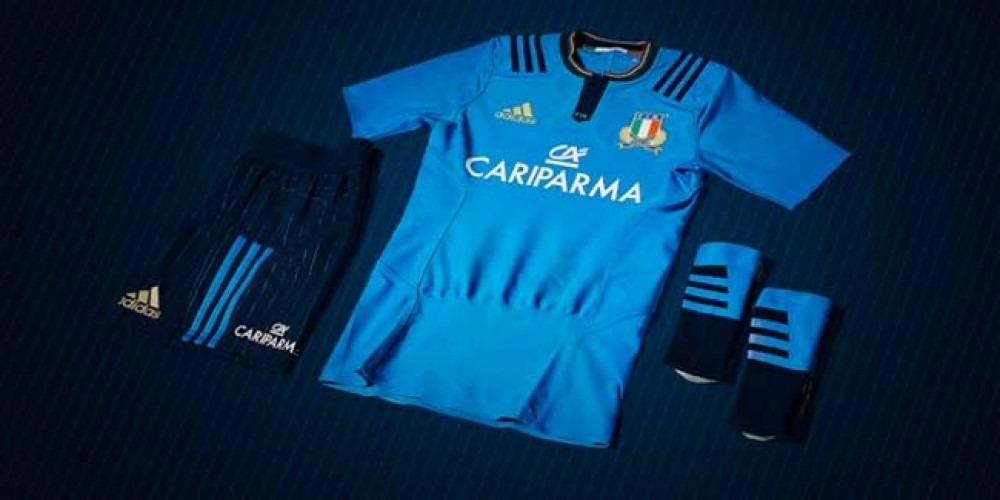 adidas present&oacute; la camiseta de Italia para el Seis Naciones 2015