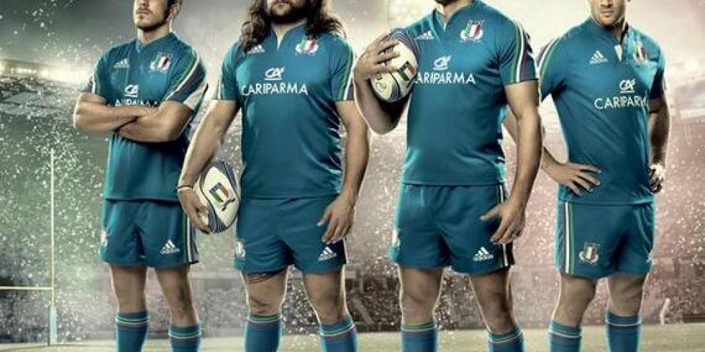 Italia present&oacute; su indumentaria adidas para el Seis Naciones