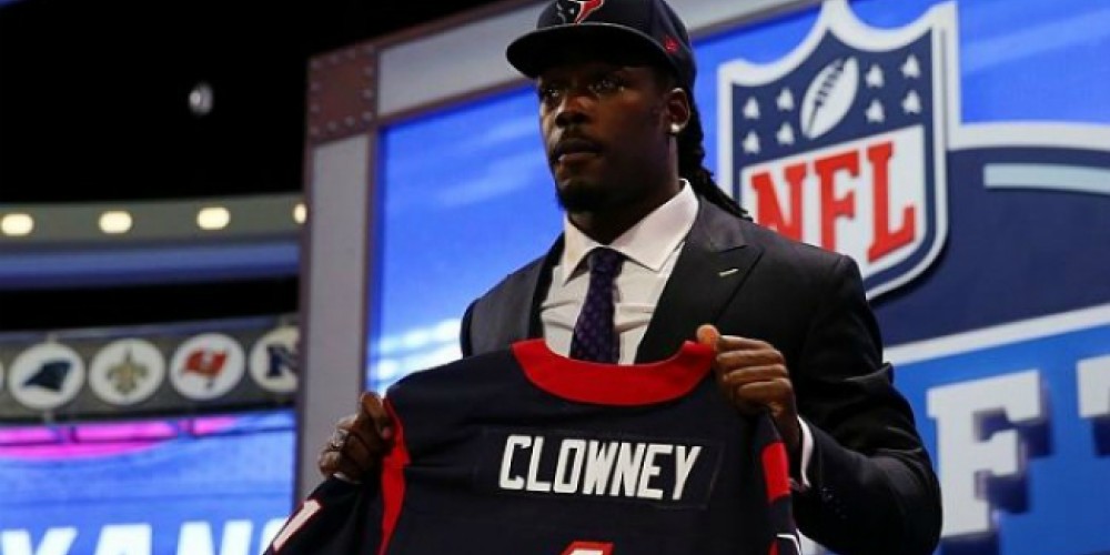 Jadeveon Clowney, primero en el Draft, y elegido por las marcas