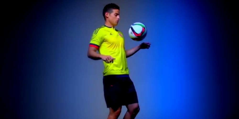 James Rodr&iacute;guez protagoniza "Controls everything" junto a adidas y sus Ace15