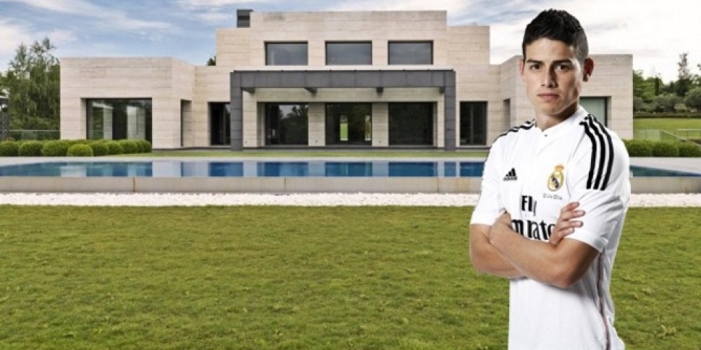 James Rodr&iacute;guez puso en venta su casa de Madrid, &iquest;se marcha?