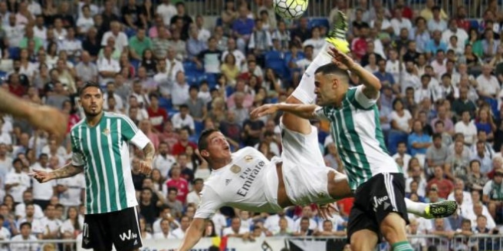 Un gol de James Rodr&iacute;guez est&aacute; nominado entre los mejores de los Football Facebook Awards