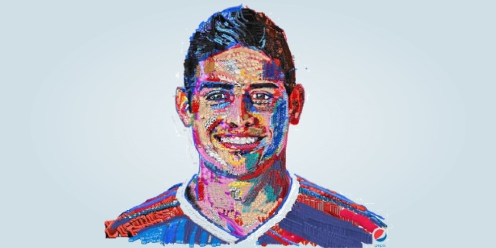 Pepsi presentó su desafío junto a Bolt, Serena Williams y James Rodríguez