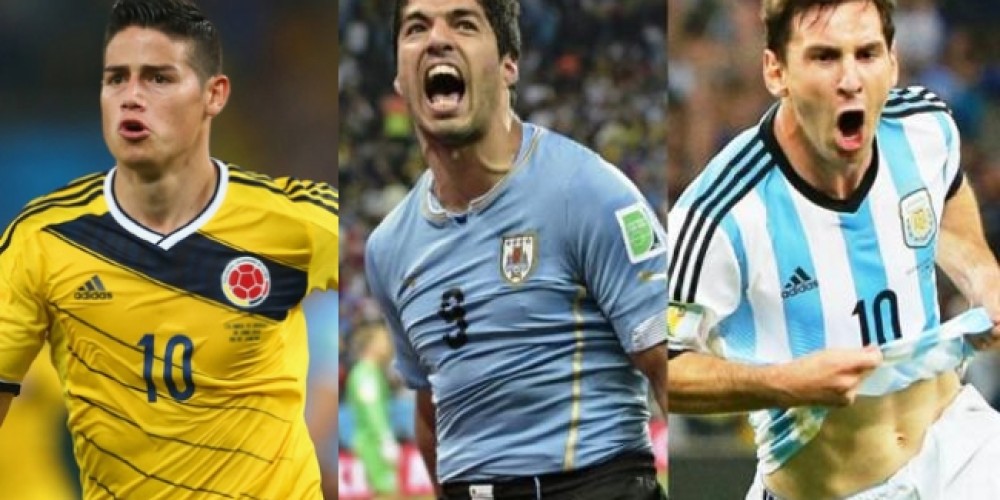 Los 10 jugadores más valiosos de la Copa América Centenario 2016