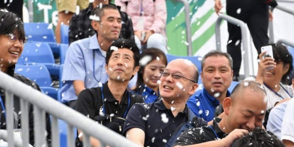 Tokio 2020 ya empieza a combatir el calor con nieve artificial para sus espectadores