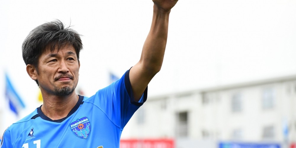 Kazuyoshi Miura, renovó su contrato el futbolista de 52 años que inspiró el personaje de Oliver Atom
