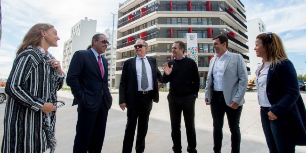 El Jeque Ahmad Al-Fahad Al-Sabah visit&oacute; la Villa Ol&iacute;mpica de la Juventud de Buenos Aires 2018