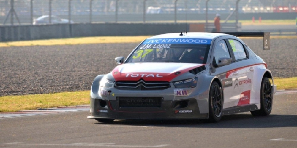 Con Pechito L&oacute;pez a la cabeza, el equipo Citro&euml;n TOTAL sigue al frente del WTCC