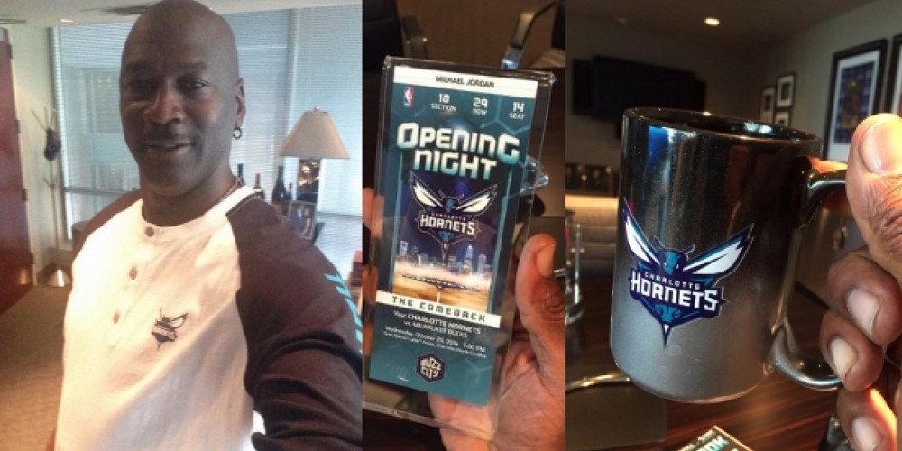 Michael Jordan, community manager de los Charlotte Hornets