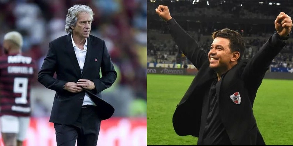 Todas las finales perdidas y ganadas de Marcelo Gallardo y Jorge Jesus ¿quién ganó más?