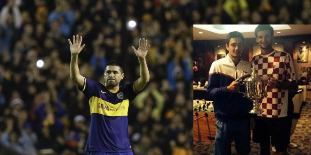 La familia del croata Marin Cilic es fanática de Juan Román Riquelme