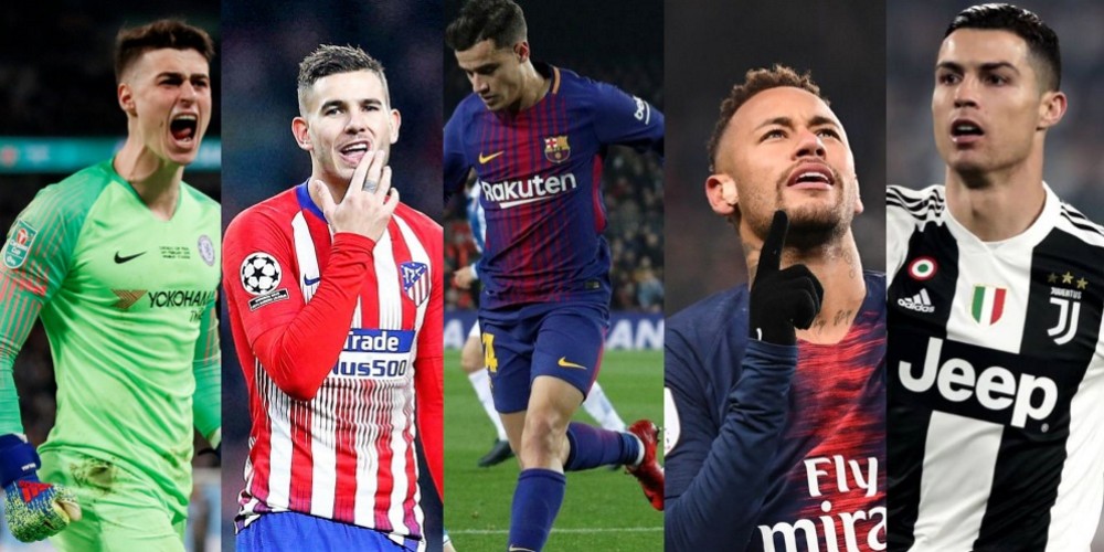 El 11 ideal formado por los jugadores con pases m&aacute;s caros de la historia