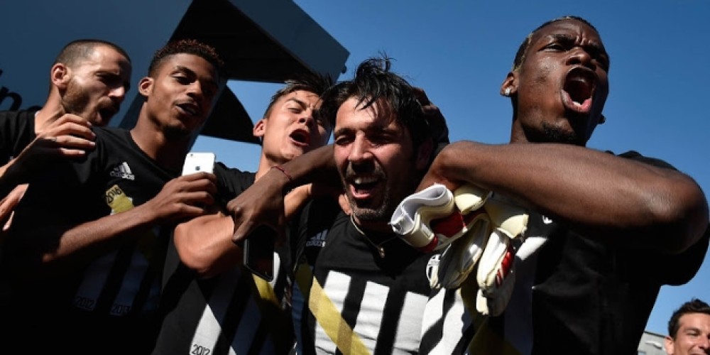 adidas present&oacute; las remeras por el pentacampeonato de Juventus