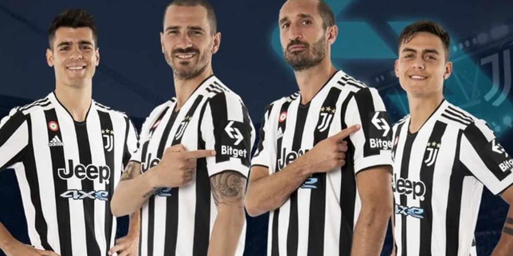 Juventus sum&oacute; por primera vez en su historia una marca en la manga de su camiseta