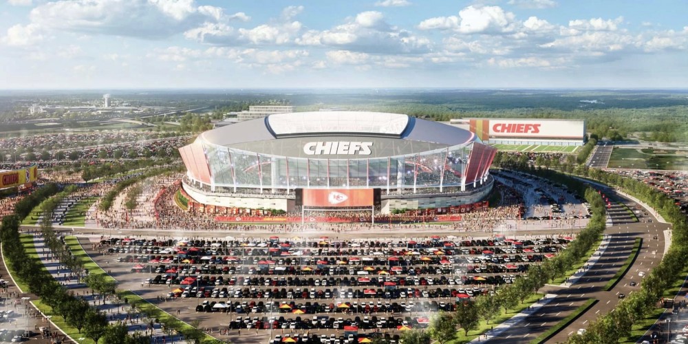 Los Kansas City Chiefs proyectan un nuevo estadio de US$3.000 millones con apoyo p&uacute;blico