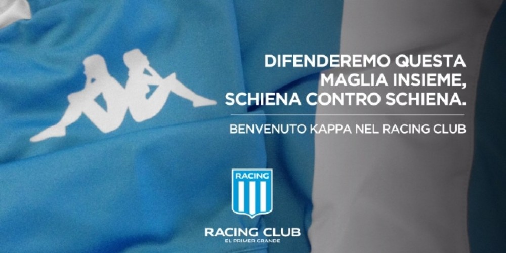 Racing Club presentó a Kappa como su nuevo patrocinador técnico