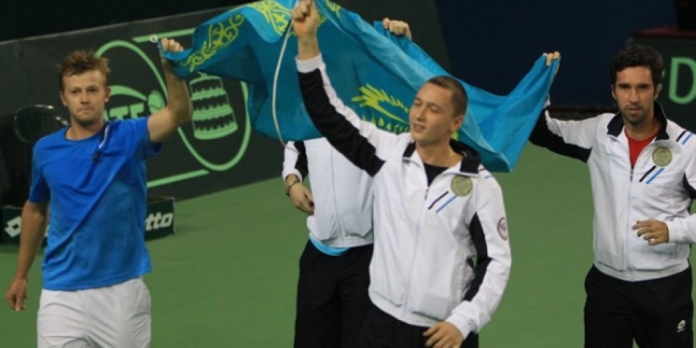 El particular presente de Kazajist&aacute;n, con tenistas extranjeros contratados para la Davis