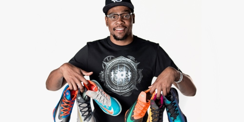Finalmente, Kevin Durant se queda en Nike por 10 años y 300 millones de dólares