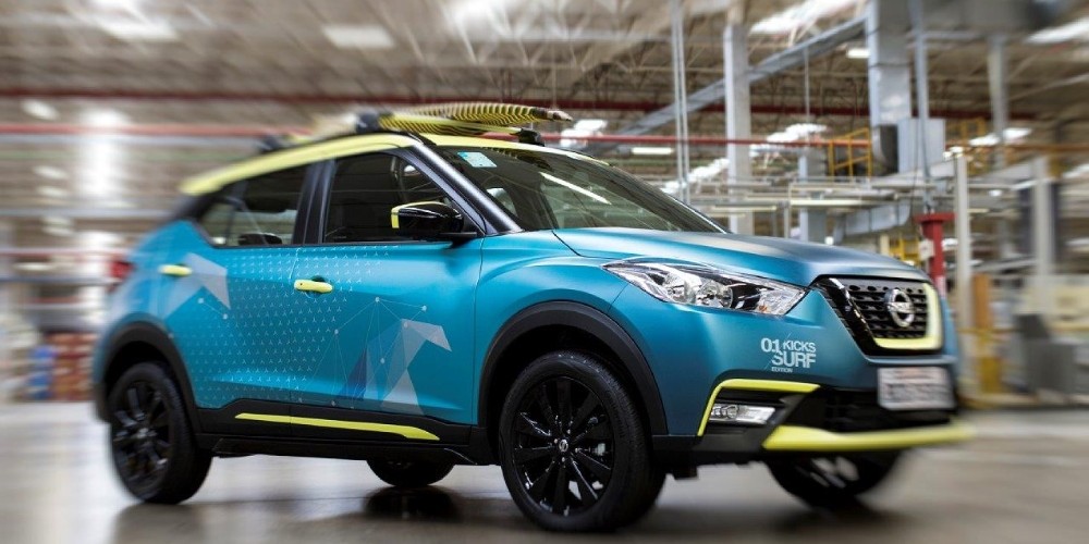 Nissan Kicks Surf concept: un vehículo inspirado en la emoción del surf y la innovación del crossover latino